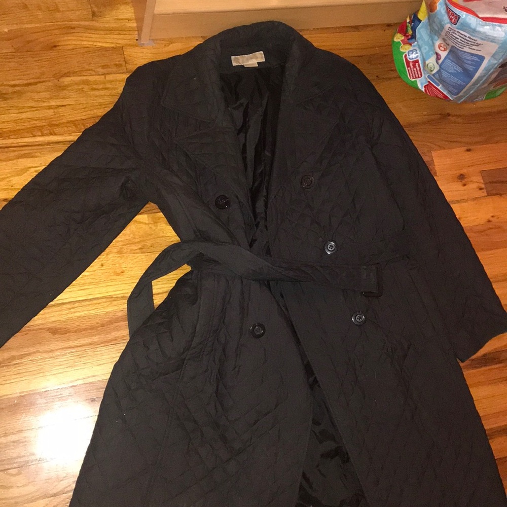 Michael Kors Black Trench